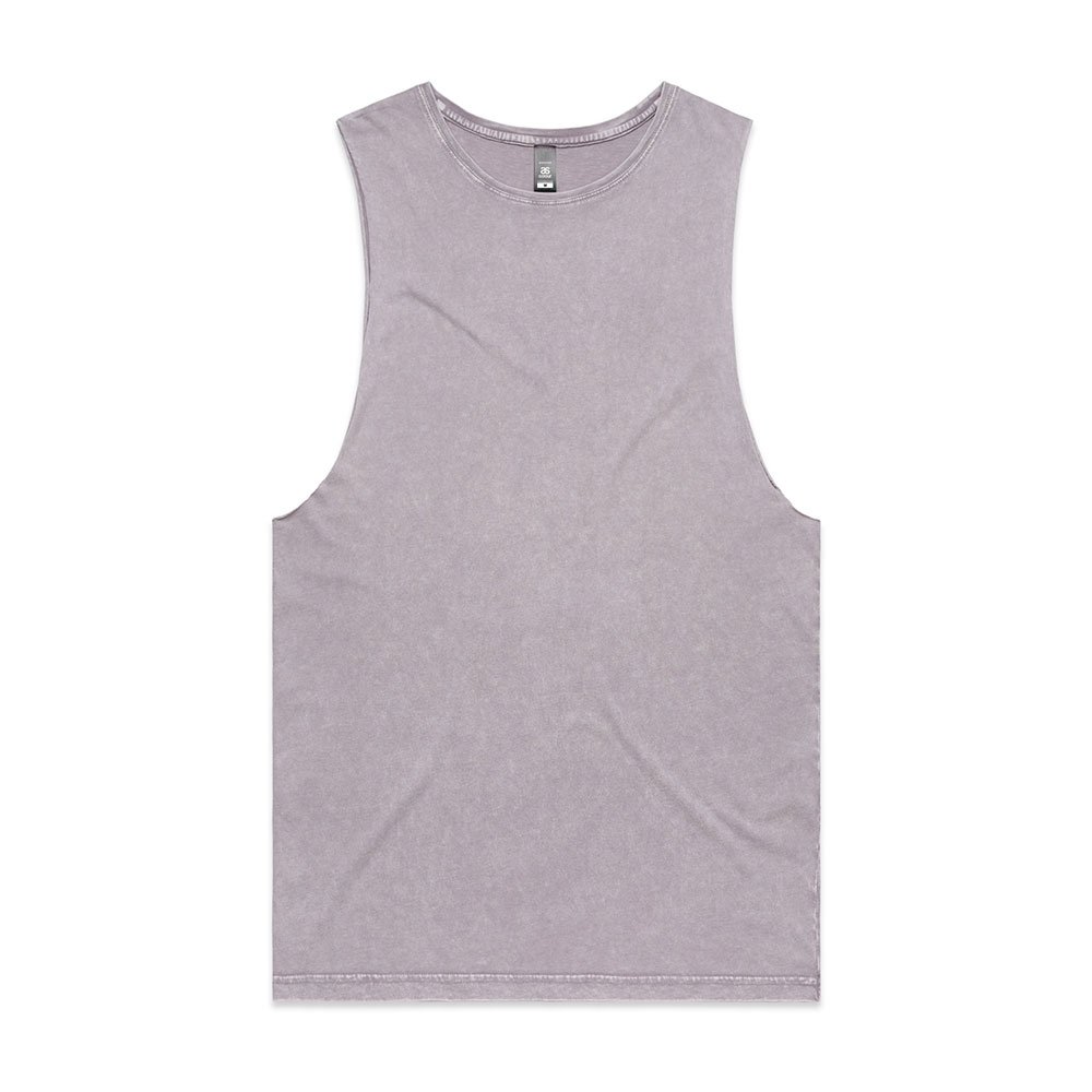 Mens Stone Wash Barnard Tank – Custom Merch